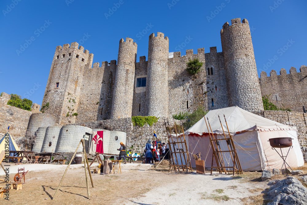 Εκτύπωση καμβά Obidos, Portugal
