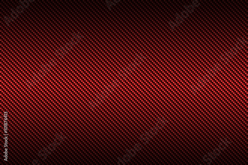 Fototapete red carbon fiber with black gradient color, background and textu