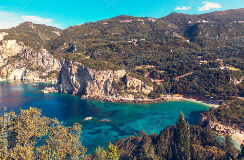 Fototapeta Naklejka Na Ścianę i Meble -  Corfu coast