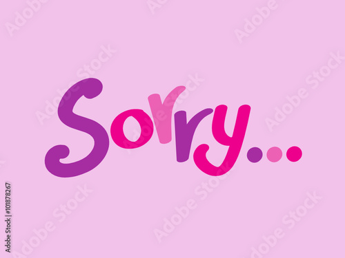 SORRY... Card