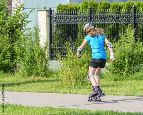 Obraz na płótnie junge Skaterin 