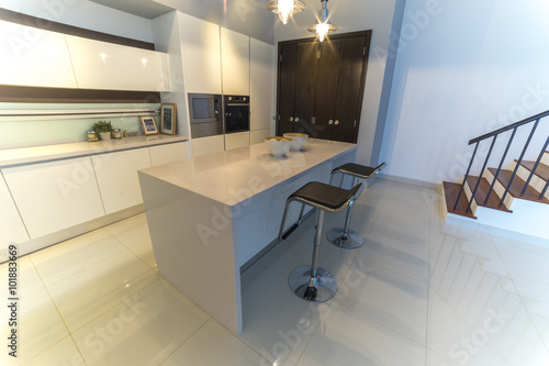 Kitchen interior with modern style