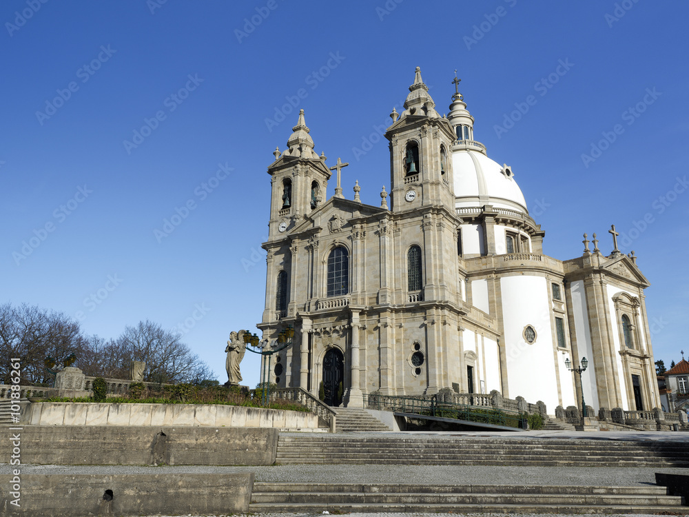 Sanctuary of Sameiro in Braga, north of Portugal