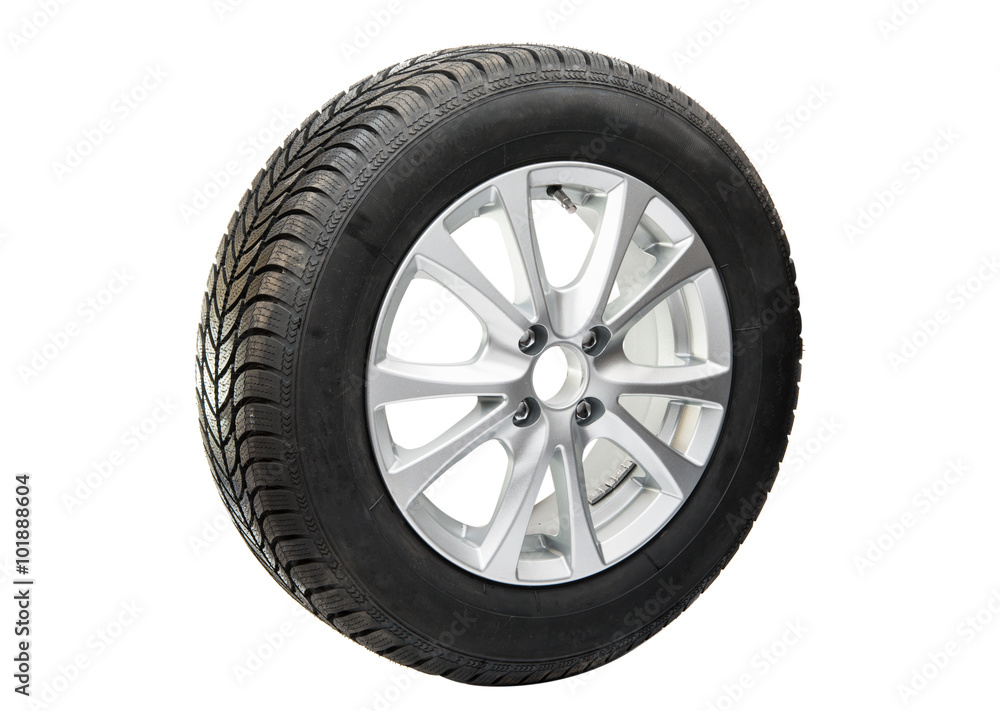 winter wheel disk isolated winter wheel disk isolated