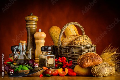 Bread, Bun and Spices