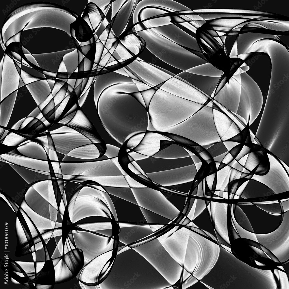 Abstract black and white background Stock Illustration | Adobe Stock