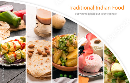 Traditional indian food