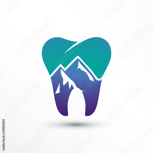 Dental Mountain Logo