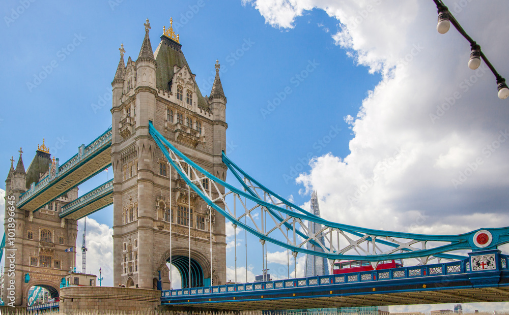 LONDON, UK - APRIL 30, 2015: Tower bridge