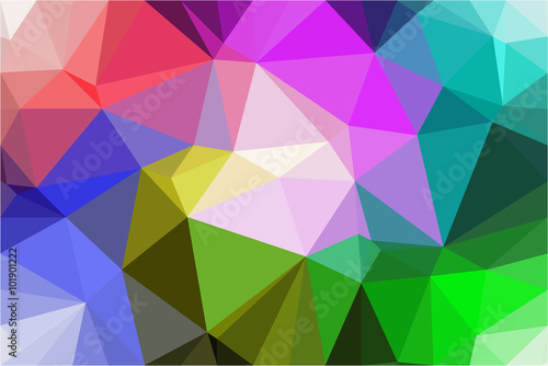 Vector polygon Abstract background