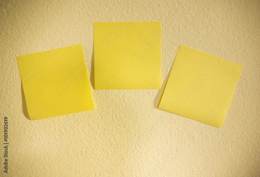 The paper note stick to concrete wall , digital effect vintage style The paper note stick to concrete wall , digital effect vintage style