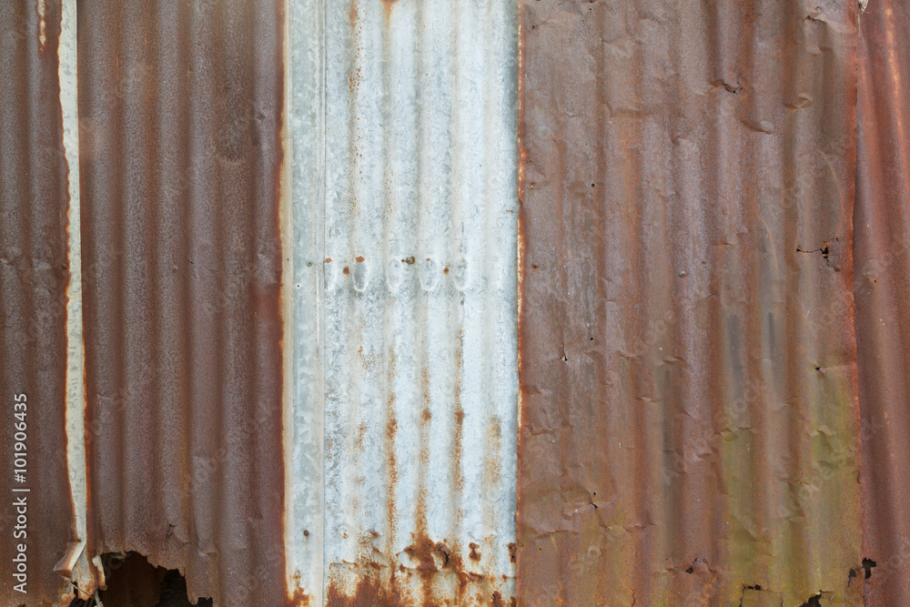 rusty old zinc wall texture background rusty old zinc wall texture background