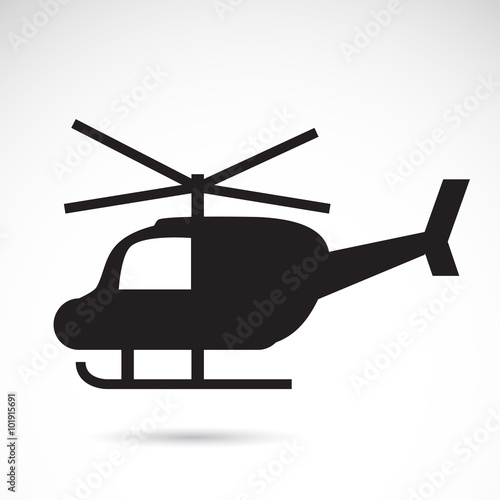 Hilicopter vector icon. photo