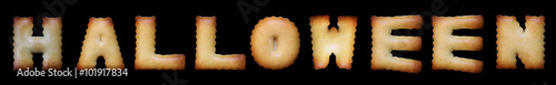 Halloween characters bread