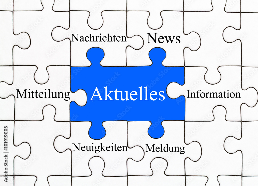 Fototapeta premium Aktuelles