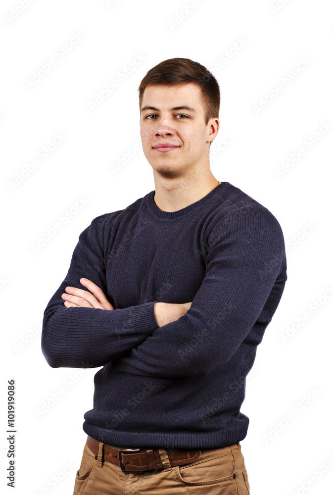Man with crossed arms Man with crossed arms