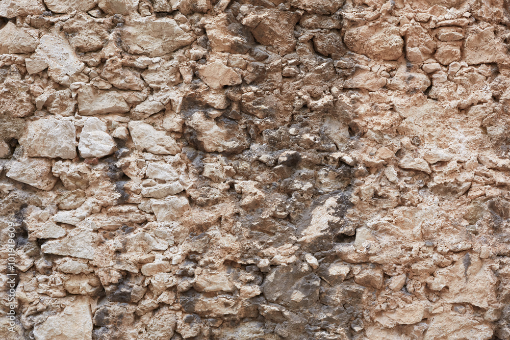 Rough, beige, old wall texture background Rough, beige, old wall texture background