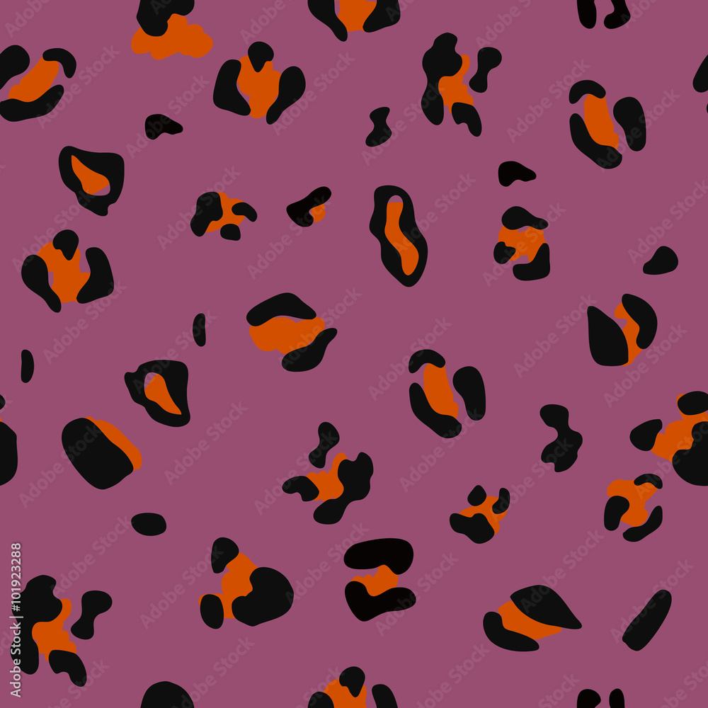 Seamless pattern of jaguar spots. Natural textures.Seamless animal pattern for textile design Seamless pattern of jaguar spots. Natural textures.Seamless animal pattern for textile design