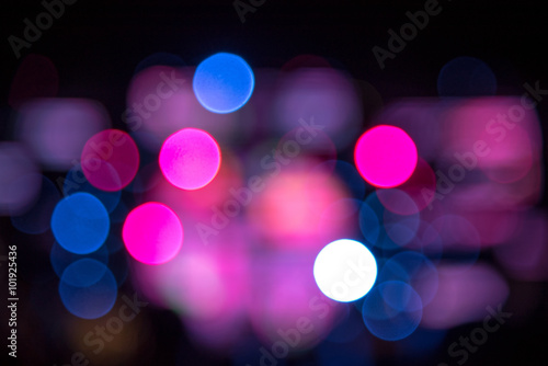 bokeh from concert background