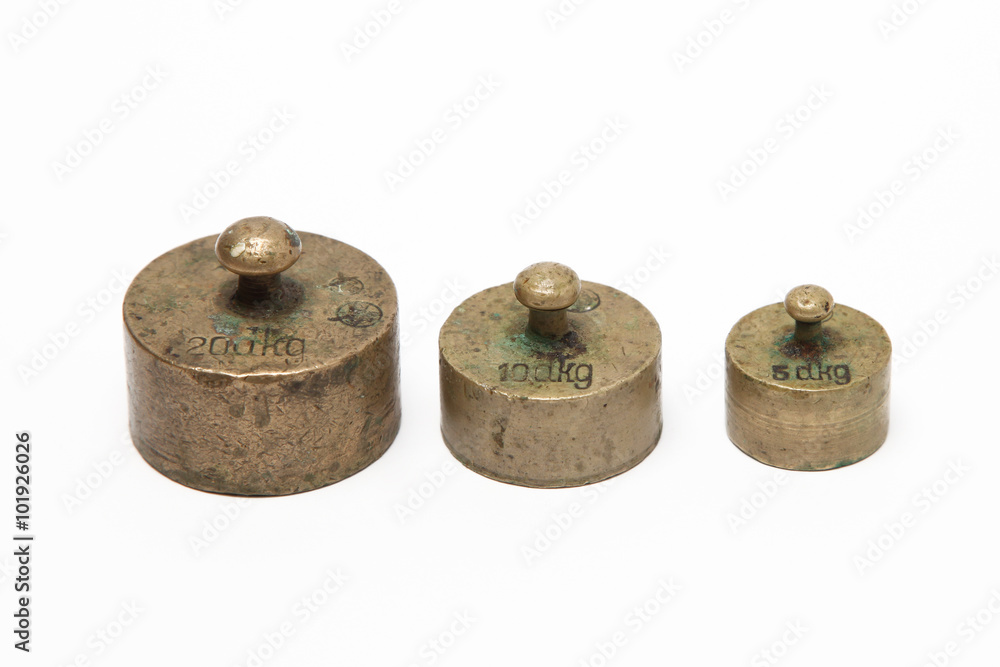 old scale weights