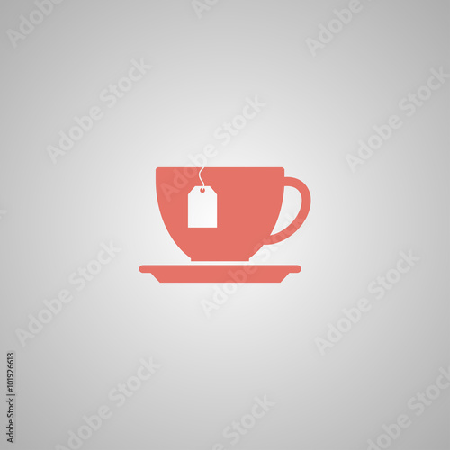 cup with tea bag icon