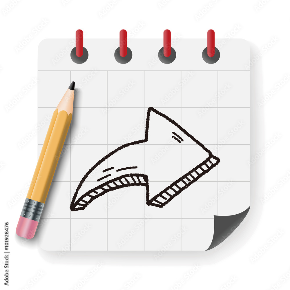 Doodle Arrow Doodle Arrow