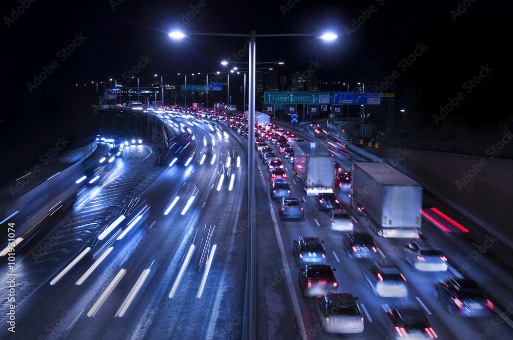 Valokuva Traffic on Freeway