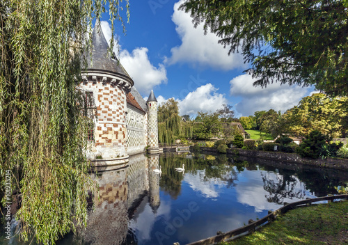 Saint-Germain-de-Livet Wasserschloss Normandie 9