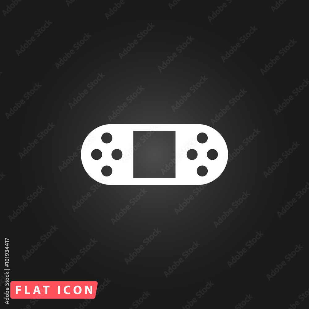 Vector Portable Video Game Console Isolated Vector Portable Video Game Console Isolated