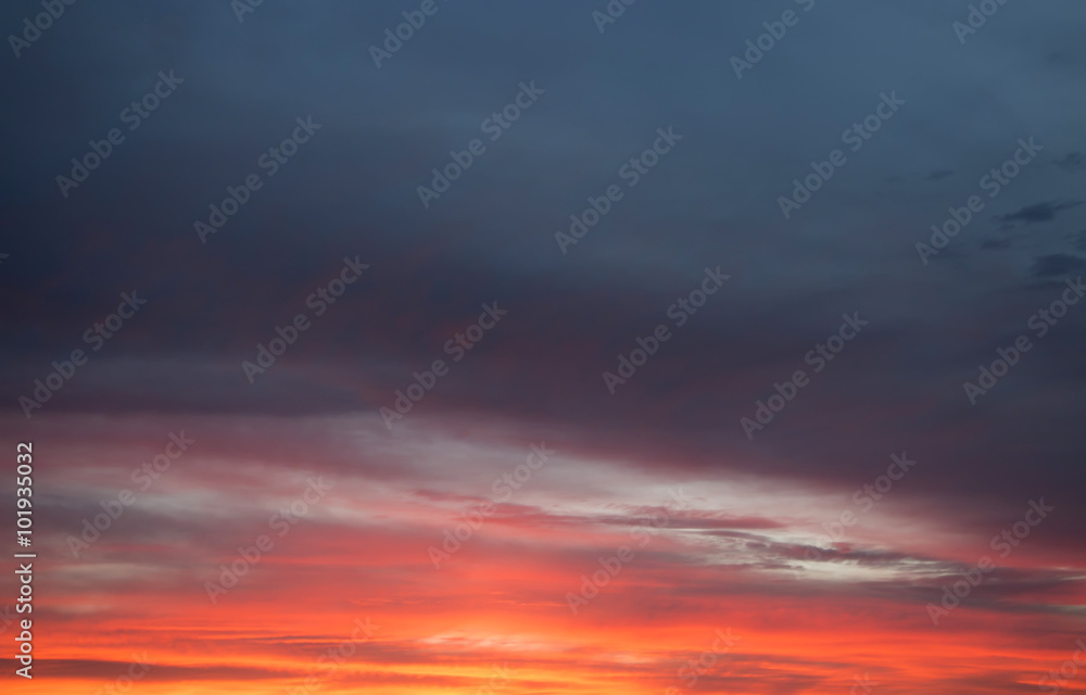 Colorful sky background