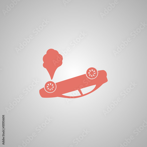 Car crash concept.