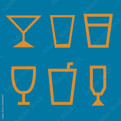 Bar Glasses icons