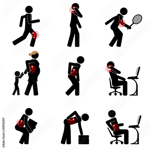 Back pain and other common joints problems