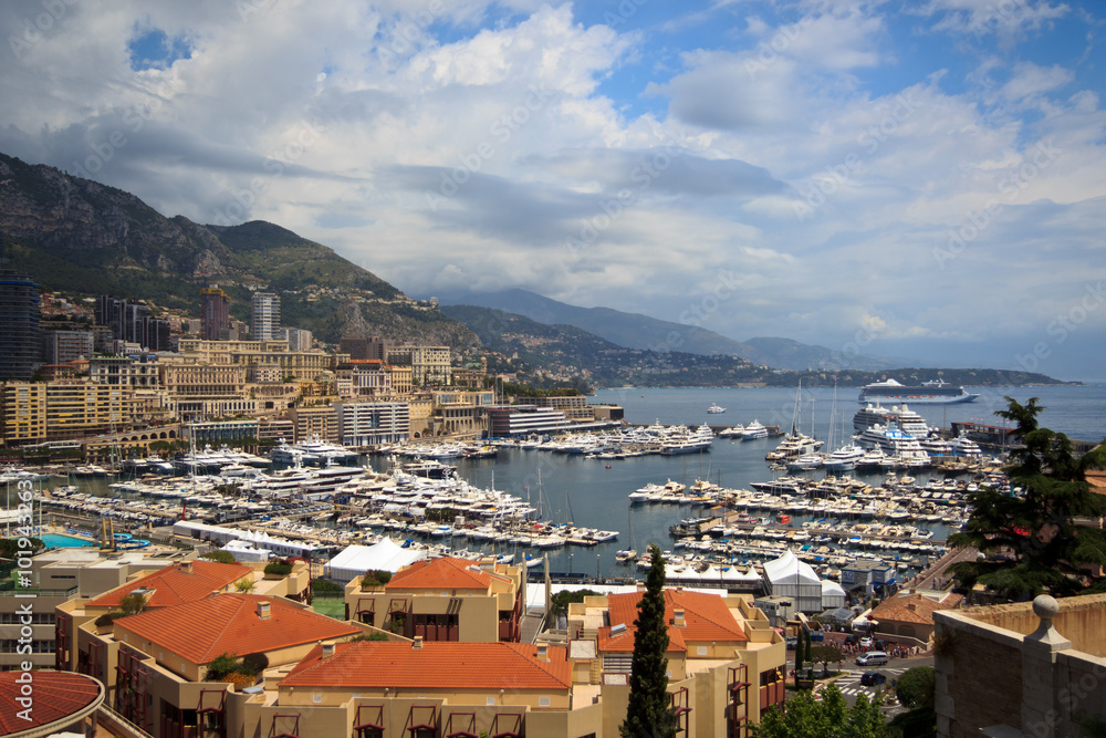 view of Monte-Carlo, Monaco
