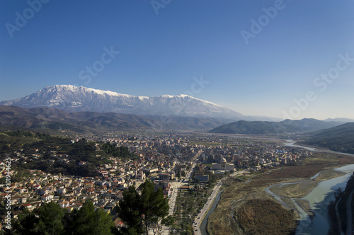 Vista di Berat, Albania