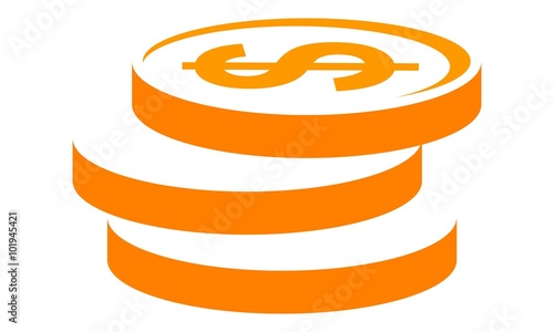 Coin Dollar Stack