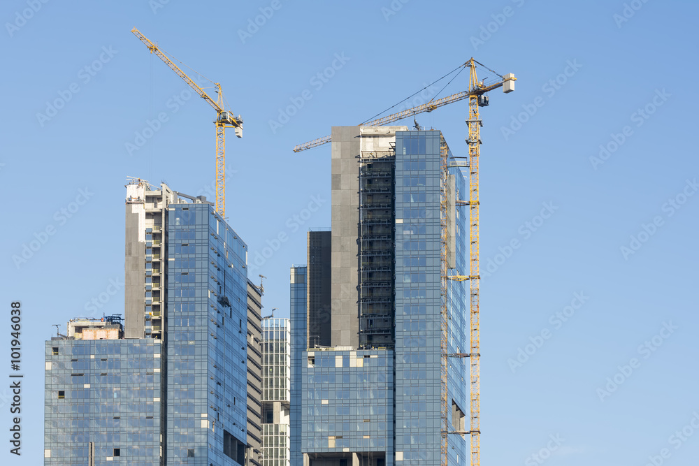 Construction Of Skyscraper Blocks