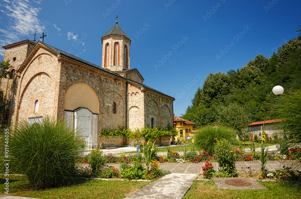 Beautiful Orthodox Monastery Raca, near Bajina Basta, Serbia