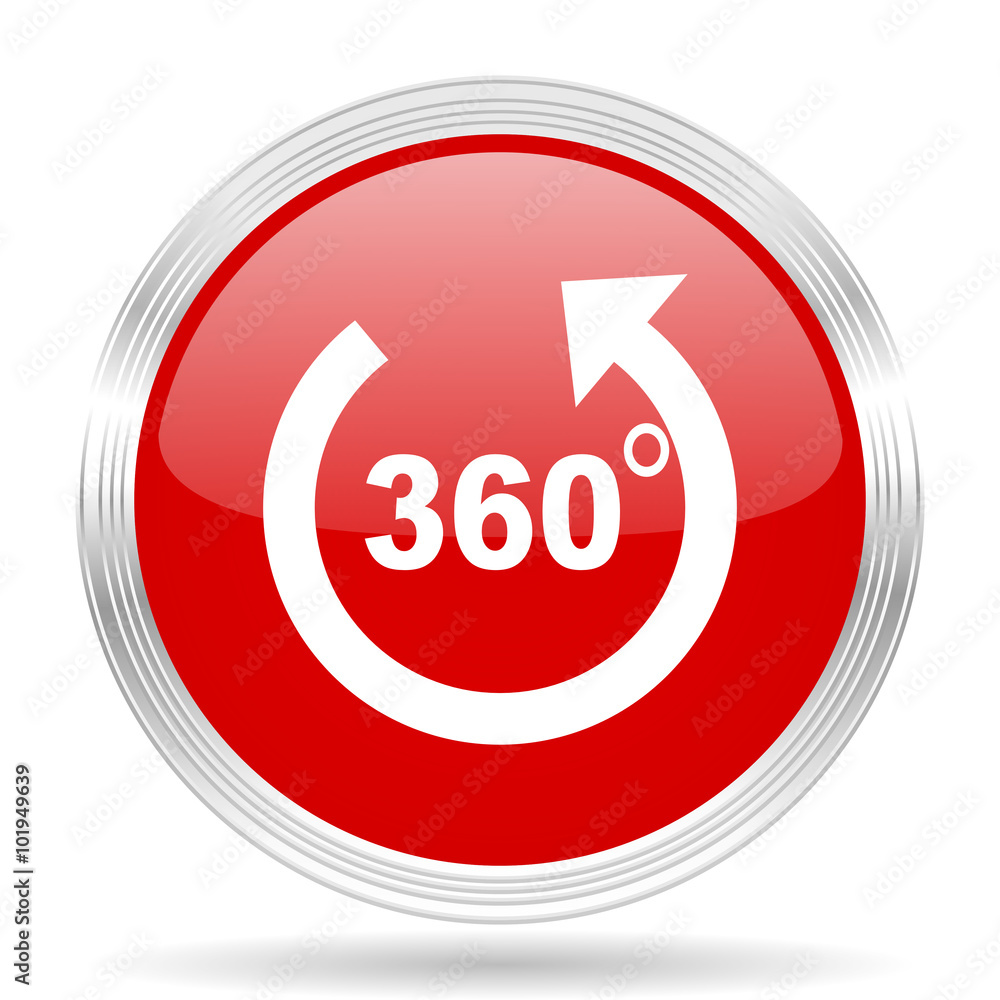 panorama red glossy circle modern web icon panorama red glossy circle modern web icon
