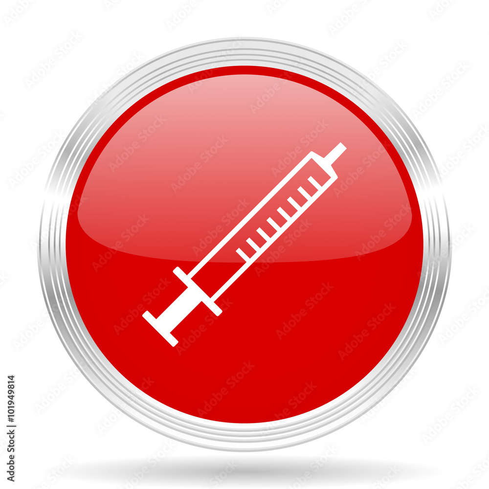 medicine red glossy circle modern web icon medicine red glossy circle modern web icon