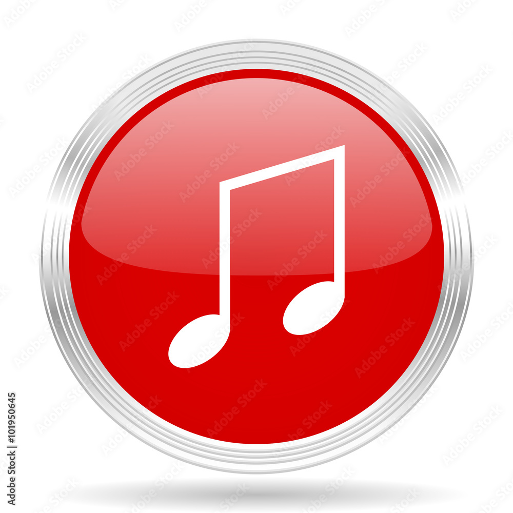 music red glossy circle modern web icon music red glossy circle modern web icon