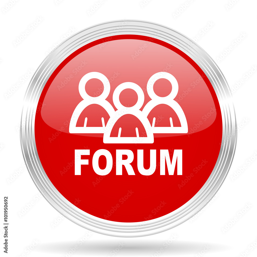 forum red glossy circle modern web icon forum red glossy circle modern web icon