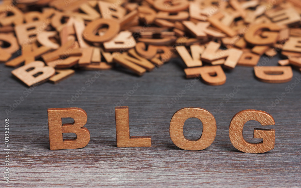 blog word wooden letters blog word wooden letters