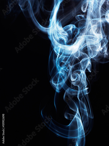 Abstract smoke lines
