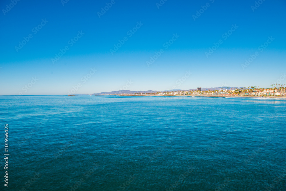 Coastline in San Diego,America