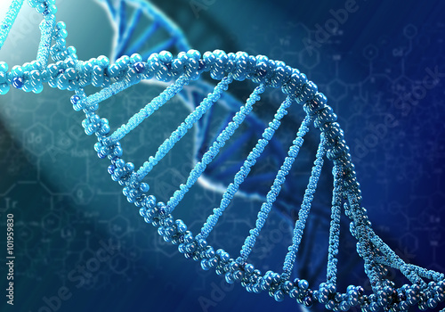 DNA molecule conceptual image