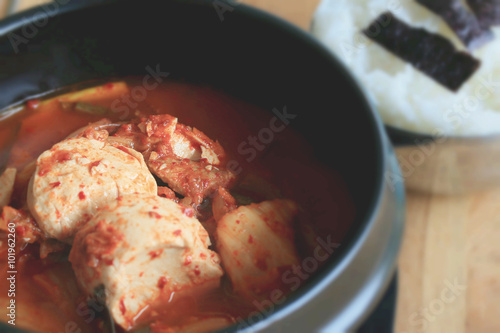 kimchi soup - korean food