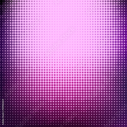 Abstract background with halftone effect