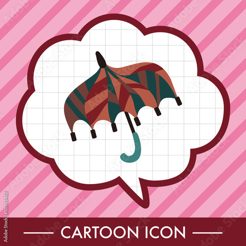 Umbrella theme elemets vector,eps