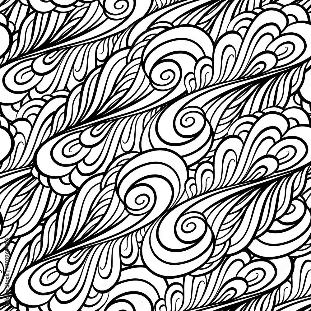 Fantasy decorative ornamental seamless pattern Fantasy decorative ornamental seamless pattern
